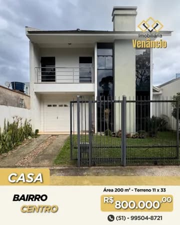 Casa em Venâncio Aires - Centro