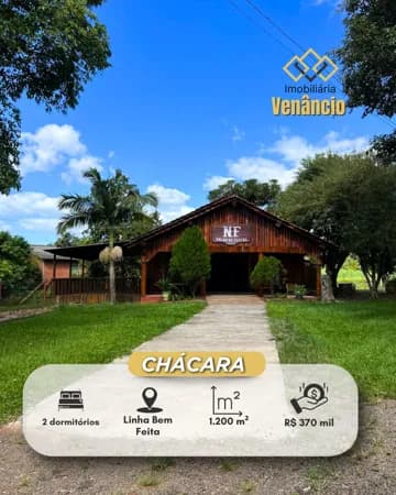 Fazenda/Sítios/Chácaras em Venâncio Aires - Linha Bem Feita