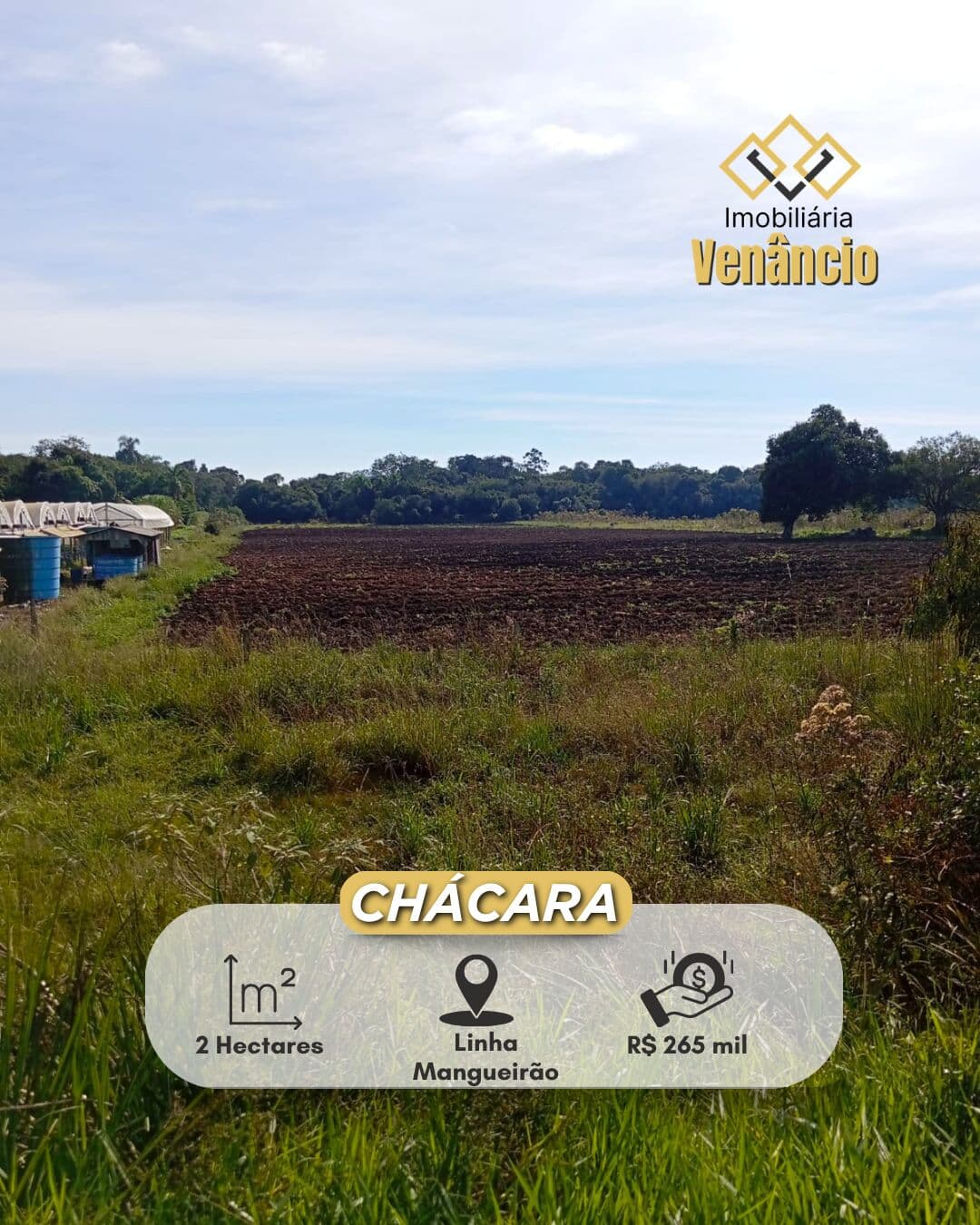 Fazenda/Sítios/Chácaras em Venâncio Aires - Linha Mangueirão