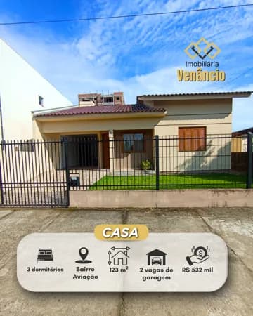 Casa em Venâncio Aires - Aviação
