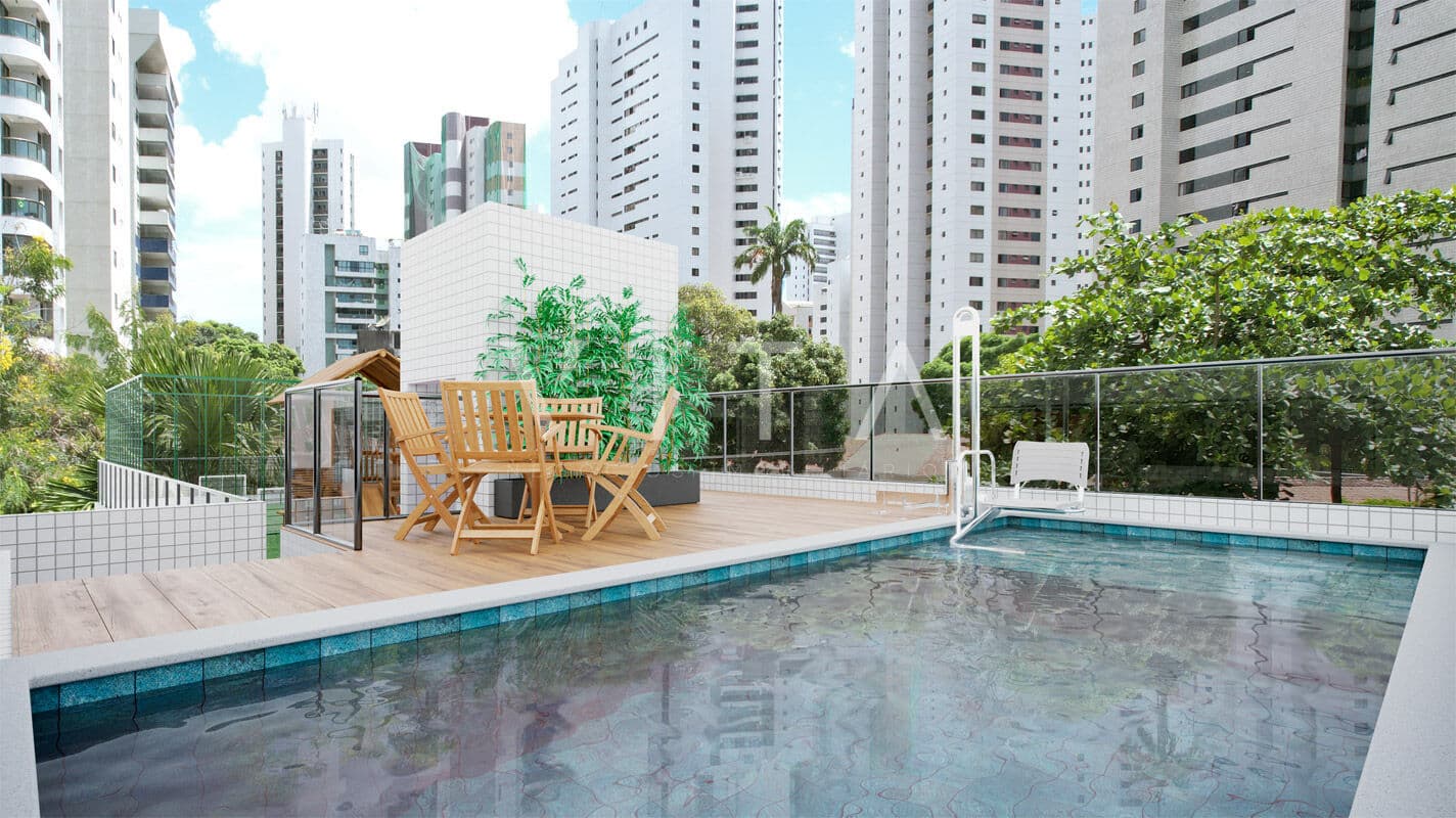 Studio moderno no coração do Parnamirim, com lazer e mobilidade - ÚLTIMAS UNIDADES