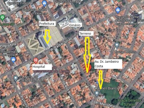 Lote/Terreno em Leme - Jardim Amália