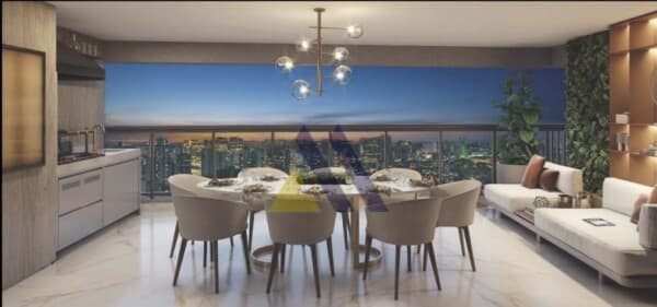 Apartamento de 140m² no Brooklin, com design de luxo e Fitness by Cia Athletica