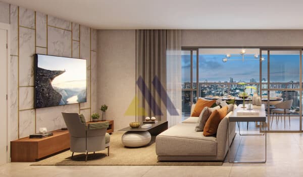 Apartamento Alto Padrão 3 suítes na Vila Clementino (122m²): o lançamento do refinado Expression Ibirapuera by EZ