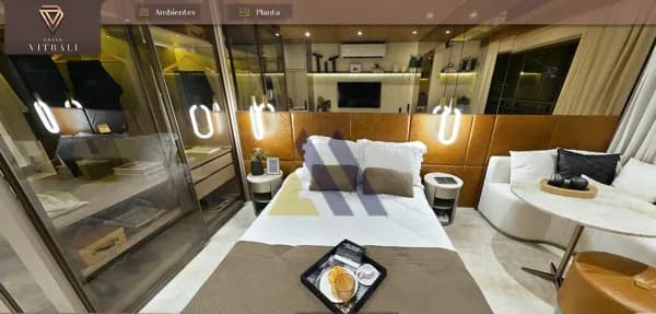 Apartamento studio em Moema, São Paulo-SP