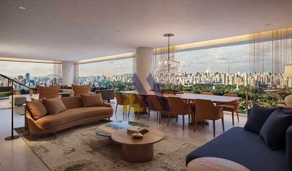 Park Avenue: Apartamento com vista ao Parque Ibirapuera e Av. República do Líbano | 300m² e 4 suítes