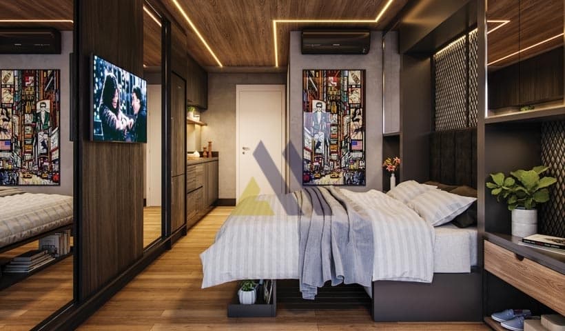 Apartamento Studio com vaga no Brooklin