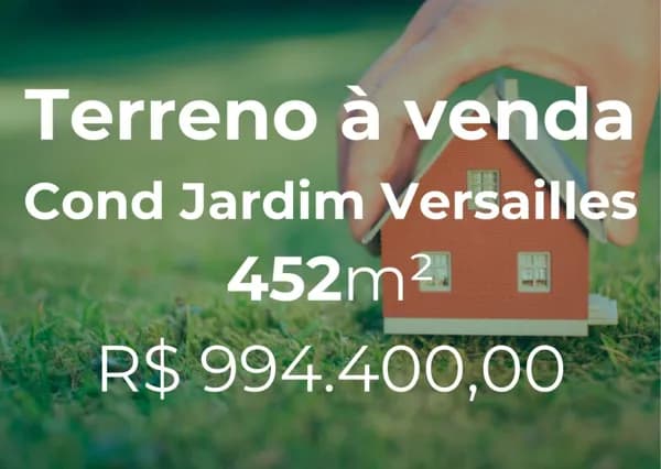 Terreno à venda, Condomínio Jardim Versailles - Uberlândia/MG