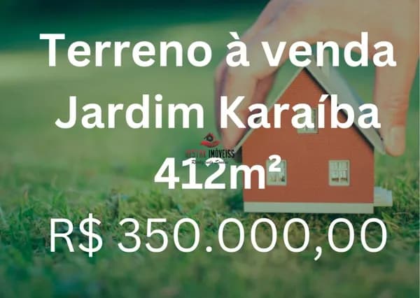 Terreno à venda, 412 m² por R$ 350.000,00 - Jardim Karaíba - Uberlândia/MG