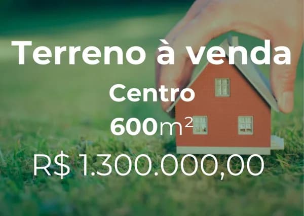 Terreno à venda no Bairro Centro - Uberlândia/MG