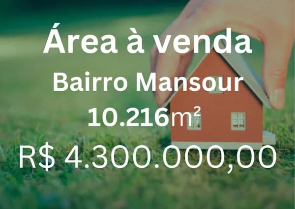 Área à venda, 10216 m² por R$ 4.300.000,00 - Mansour - Uberlândia/MG