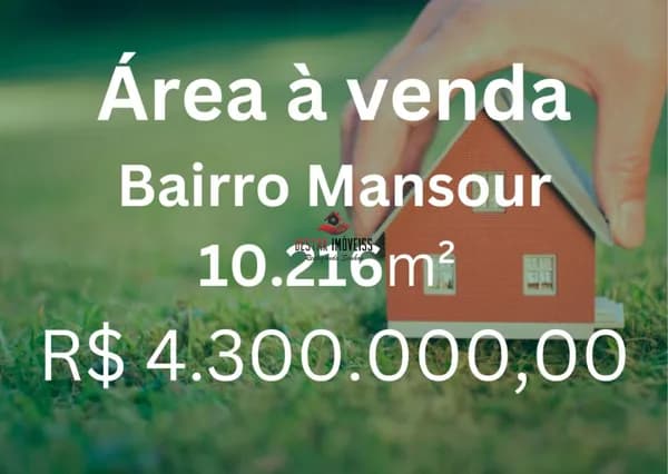 Área à venda, 10216 m² por R$ 4.300.000,00 - Mansour - Uberlândia/MG