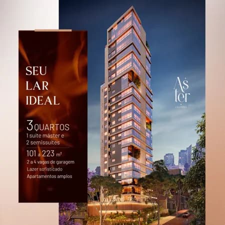Apartamento com 3 quartos à venda, Bairro Lourdes - Belo Horizonte/MG