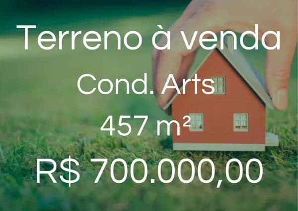 Terreno à venda, Condomínio Arts - Uberlândia/MG