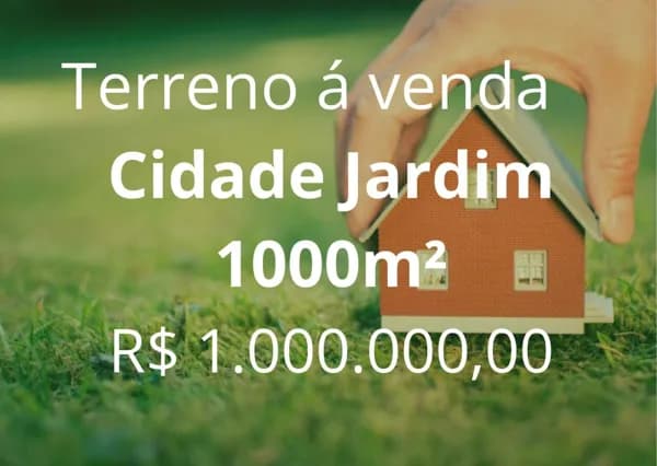 Terreno à venda, bairro Cidade Jardim - Uberlândia/MG
