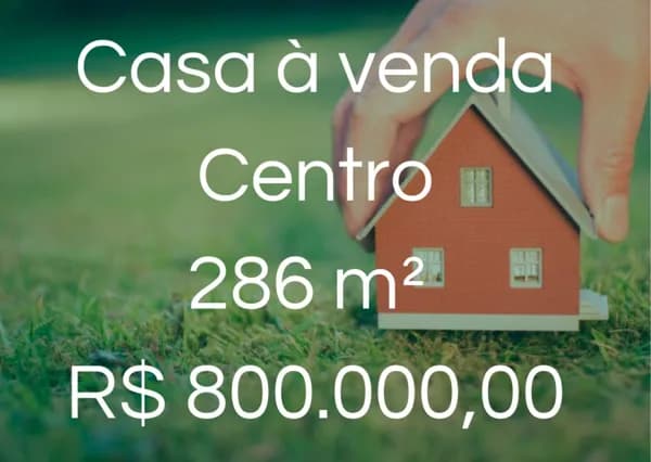 Casa à venda, 286 m² por R$ 800.000,00 - Centro - Uberlândia/MG
