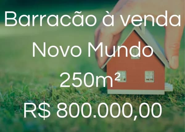 Barracão à venda, 250m² por R$ 800.000 - Novo Mundo - Uberlândia/MG