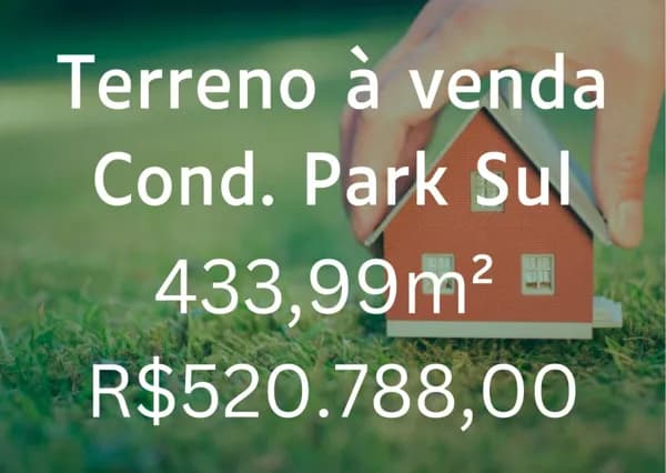 Terreno à venda, 433 m² Condominio Park Sul- Uberlândia/MG