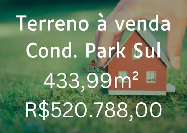 Terreno à venda, 433 m² Condominio Park Sul- Uberlândia/MG