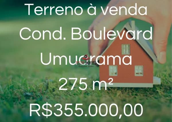 Terreno à venda, Condomínio Boulevard Umuarama - Uberlândia/MG