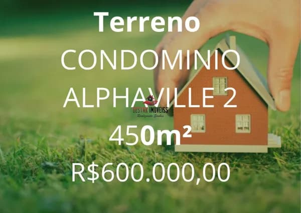 Terreno à venda, no Condomínio Alphaville 2 - Uberlândia/MG