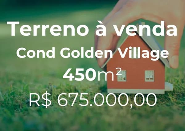 Terreno à venda, Condomínio Golden Village - Uberlândia/MG
