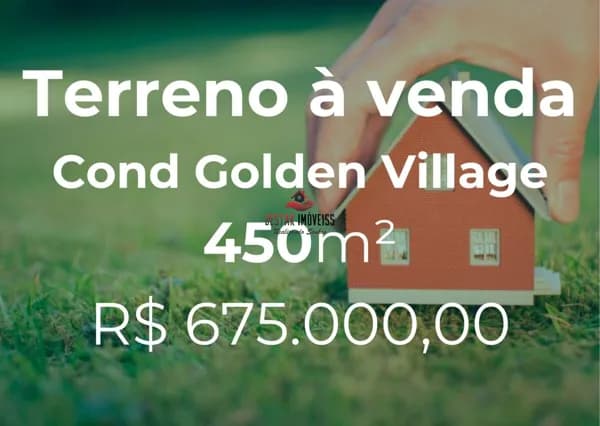 Terreno à venda, Condomínio Golden Village - Uberlândia/MG