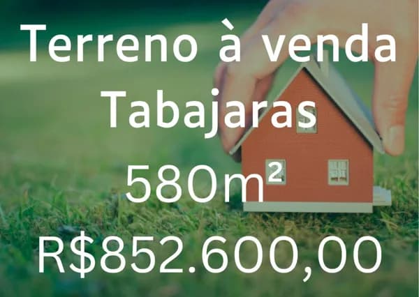Terreno à venda, 580 m² - Tabajaras - Uberlândia/MG