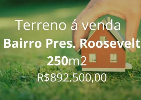 Terreno à venda no Bairro Presidente Roosevelt - Uberlândia/MG