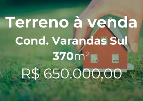 Terreno à venda, 370 m² por R$ 650.000,00 - Varanda Sul - Uberlândia/MG