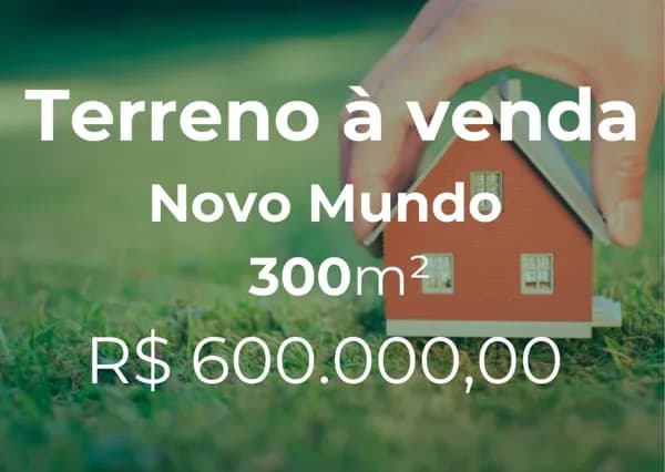 Terreno à venda no Bairro Novo Mundo - Uberlândia/MG