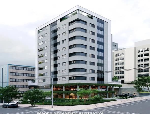 Apartamento de 2 quartos no bairro Lourdes