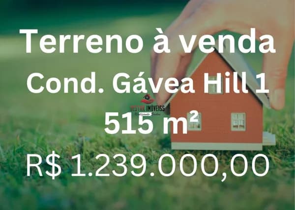 Terreno à venda, Condomínio Gávea Hill 1 - Uberlândia/MG