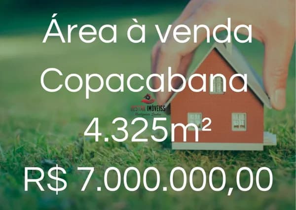 Área à venda, 4325 m² por R$ 7.000.000,00 - Copacabana - Uberlândia/MG