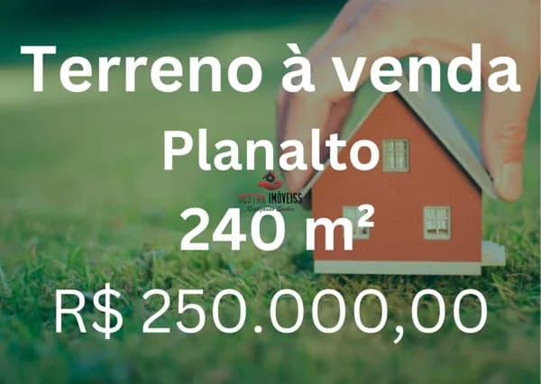 Terreno à venda, 240 m² por R$ 250.000,00 - Planalto - Uberlândia/MG