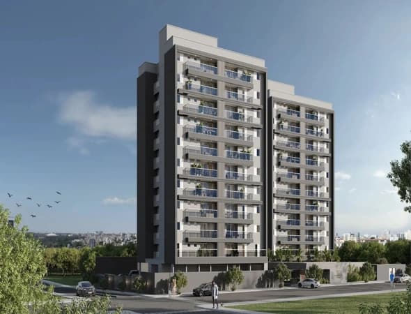 Apartamento de 2 quartos no bairro Tibery
