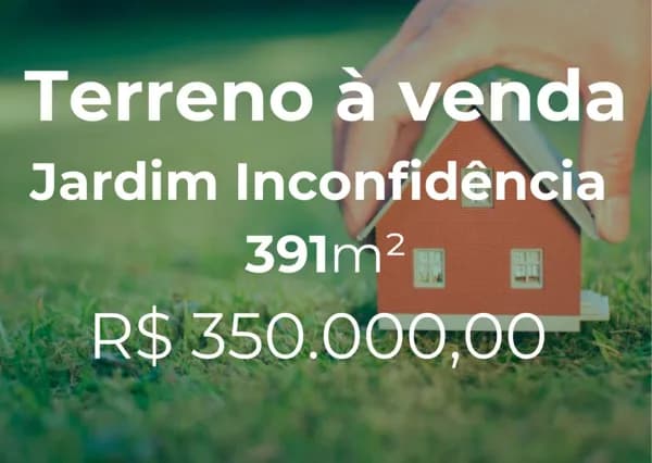 Terreno à venda, 391 m² por R$ 350.000,00 - Jardim Inconfidência - Uberlândia/MG