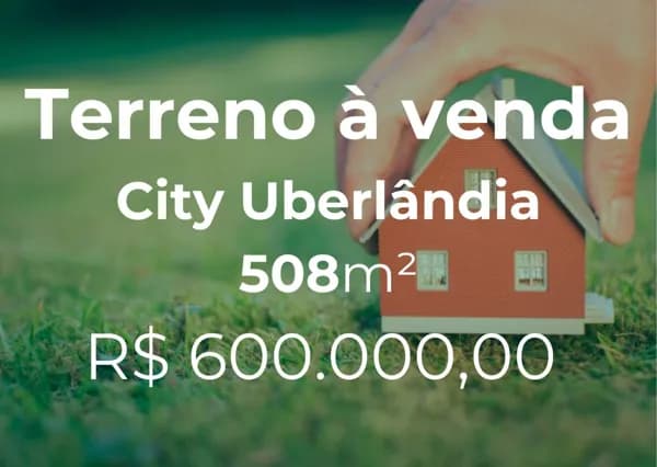 Terreno à venda no City Uberlândia - Uberlândia/MG