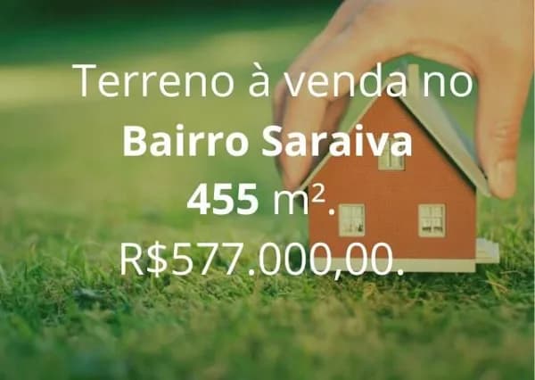 Terreno à venda no Bairro Saraiva - Uberlândia/MG