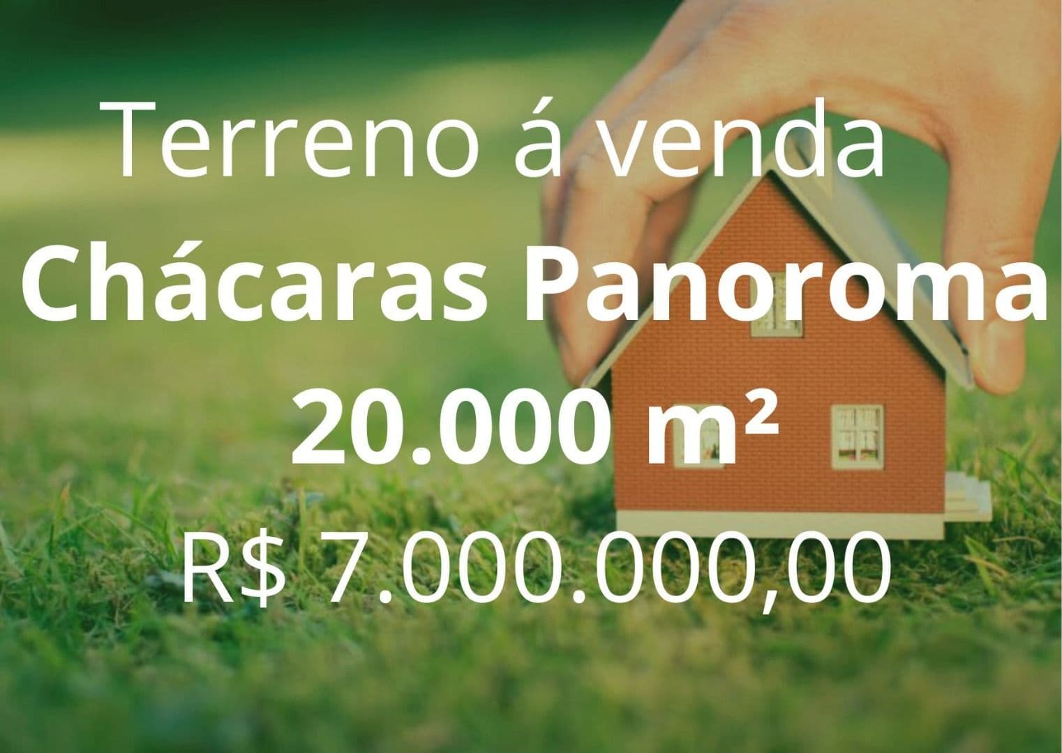 Terreno à venda no Bairro Chácara Panorama - Uberlândia/MG