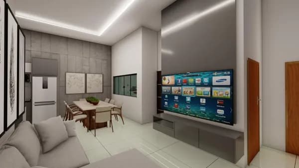 Casa com 3 quartos à venda no Bairro Cidade Jardim - Uberlândia/MG