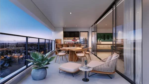 Apartamento com 4 quartos à venda, bairro Jardim Karaíba - Uberlândia/MG