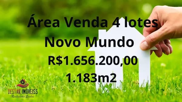 Área à venda, 1183 m² por R$ 1.656.200,00 - Novo Mundo - Uberlândia/MG