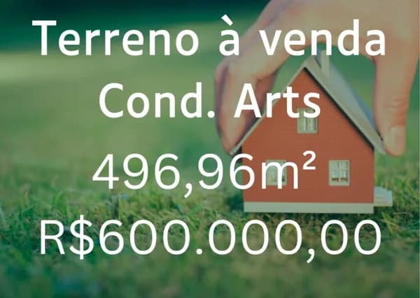 Terreno à venda, 496 m² - Condomínio Arts - Uberlândia/MG