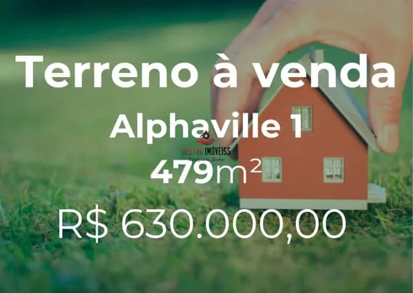 Terreno à venda no Condomínio Alphaville 1 - Uberlândia/MG