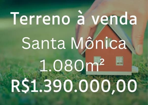 Terreno à venda, bairro Santa Mônica - Uberlândia/MG