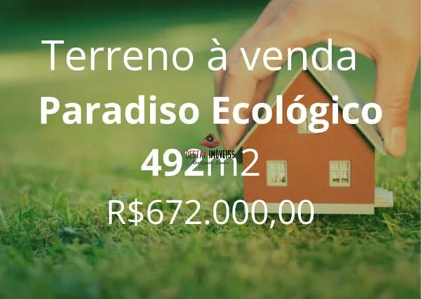 Terreno à venda no Condomínio Paradiso Ecológico - Uberlândia/MG