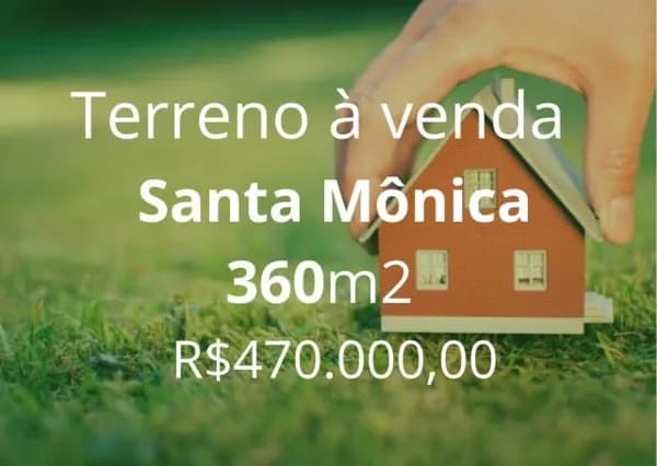 Terreno à venda no Bairro Santa Mônica - Uberlândia/MG