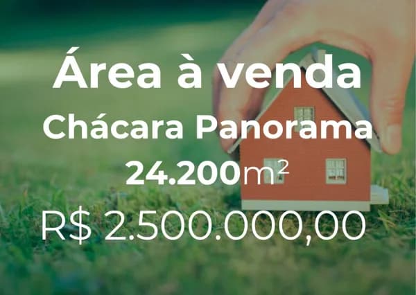 Área à venda, Chácara Panorama - Uberlândia/MG
