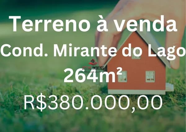 Terreno à venda, 264 m² por R$ 380.000,00 - Condomínio Mirante do Lago - Uberlândia/MG